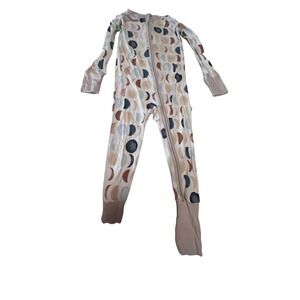 littlesleepies Moon Phases Bamboo Sleep Pajama Set 2T